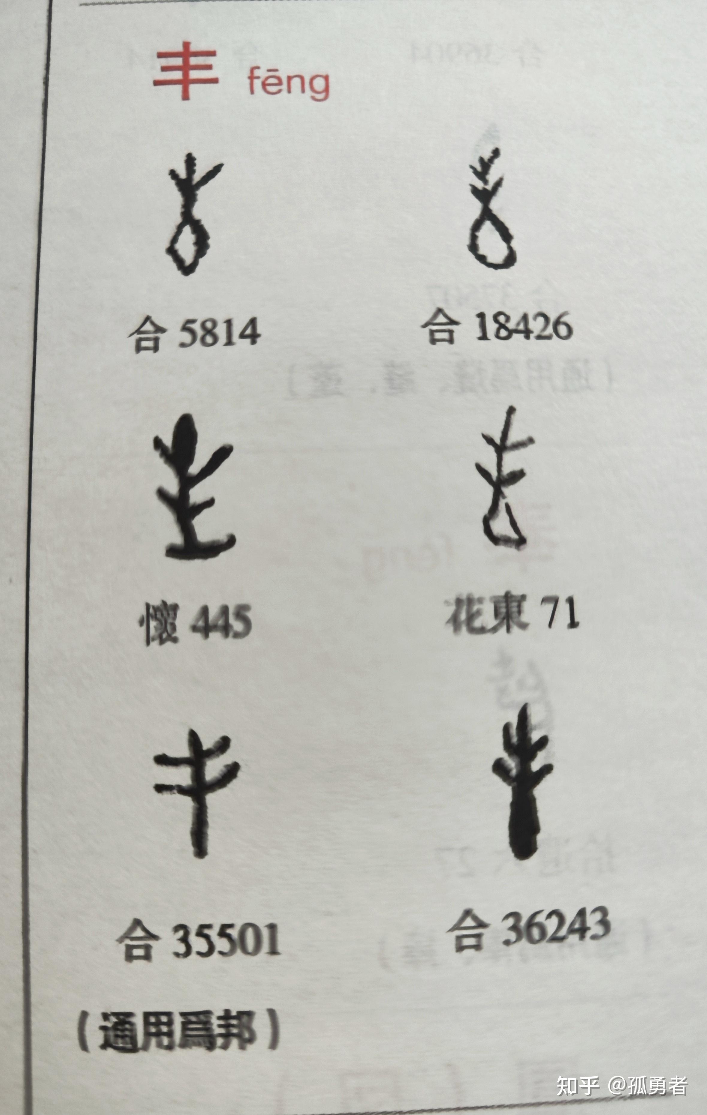 "丰"和"豐" 《说文解字》 都收录了,其中"丰"
