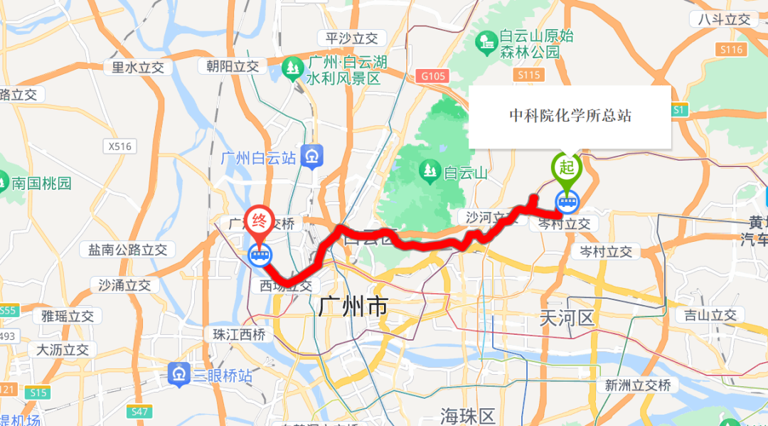 广州b9路公交车路线图图片