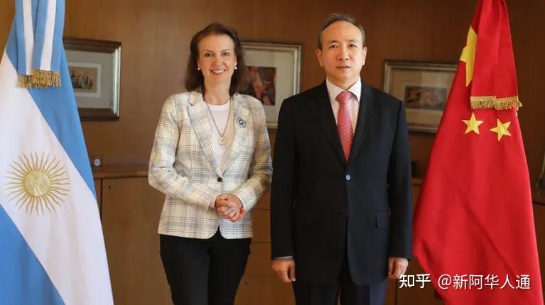 阿根廷外长将访问中国以缓解两国紧张关系米莱表示会遵守承诺