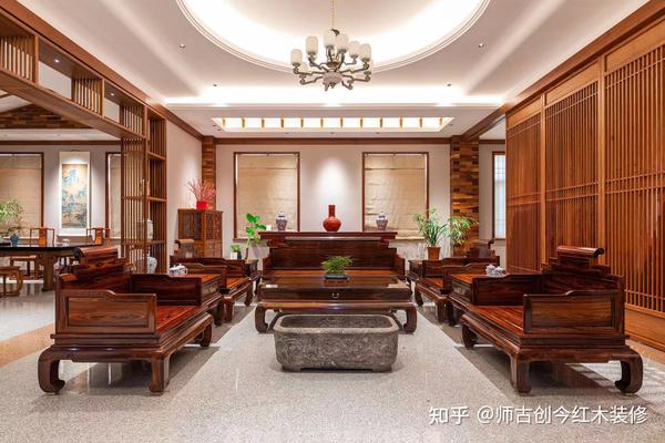 中式红木装修,沉淀着流光回转经典木作传承 - 知乎