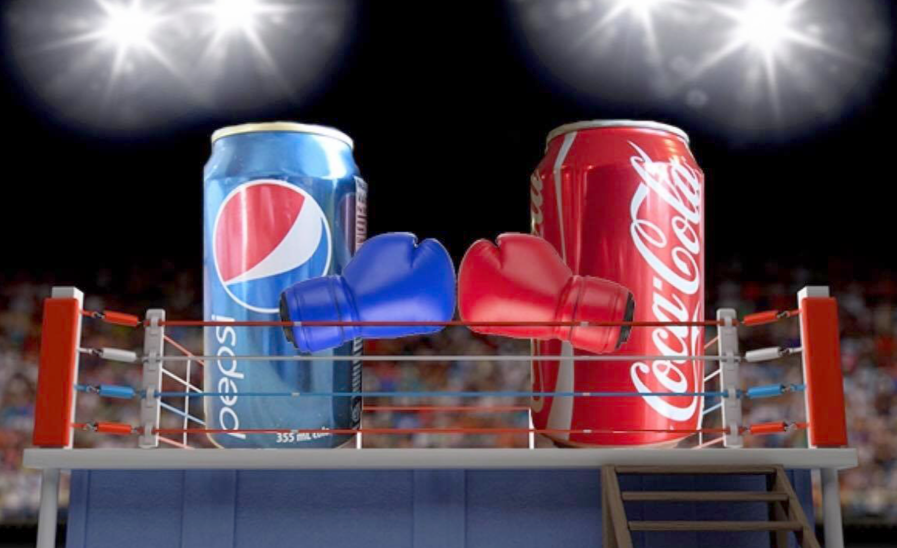 看可口可乐和百事可乐的商业互吹你家瓶子质量真好呀