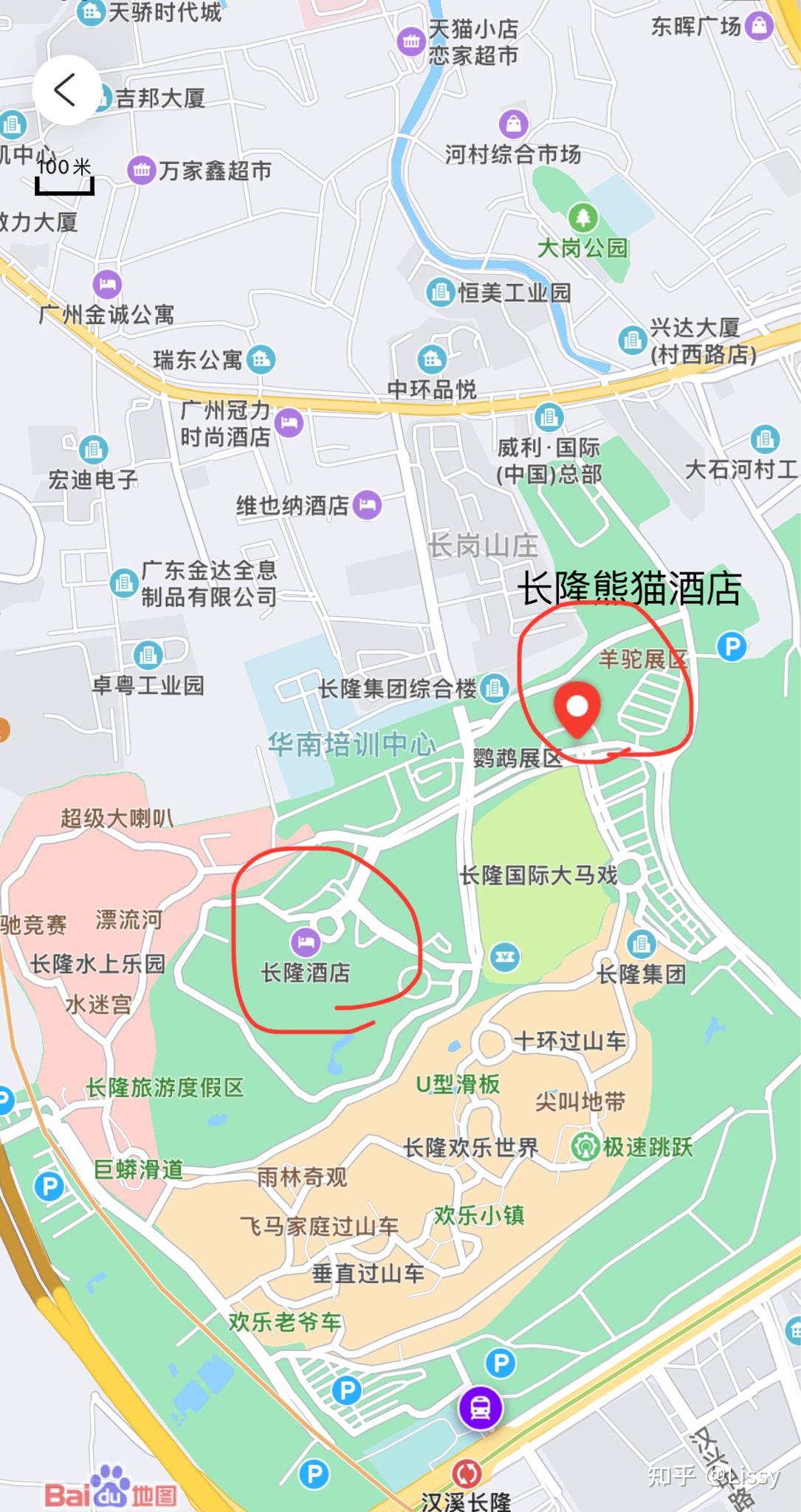 广州长隆酒店位置图图片