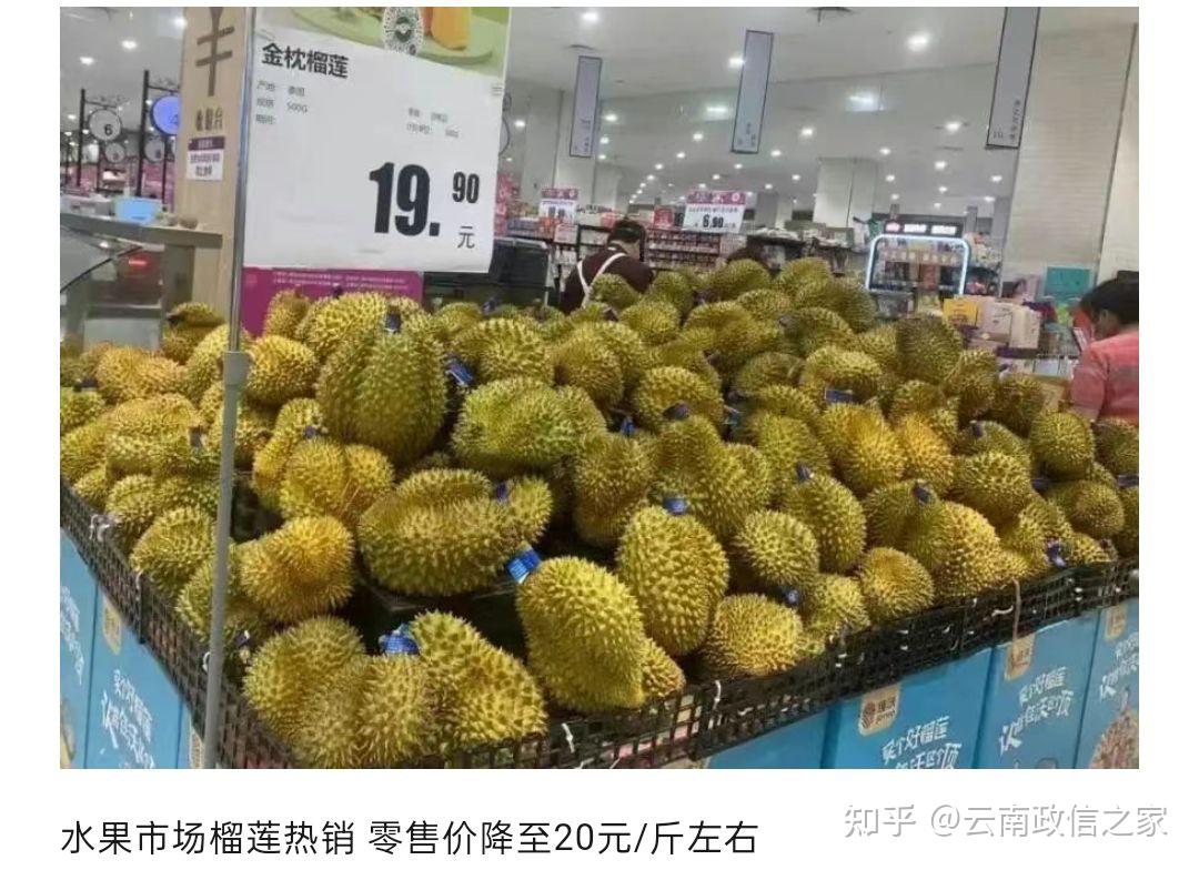 爱吃榴莲有口福了 价格"腰斩":中老铁路"水果班列"进口破万吨