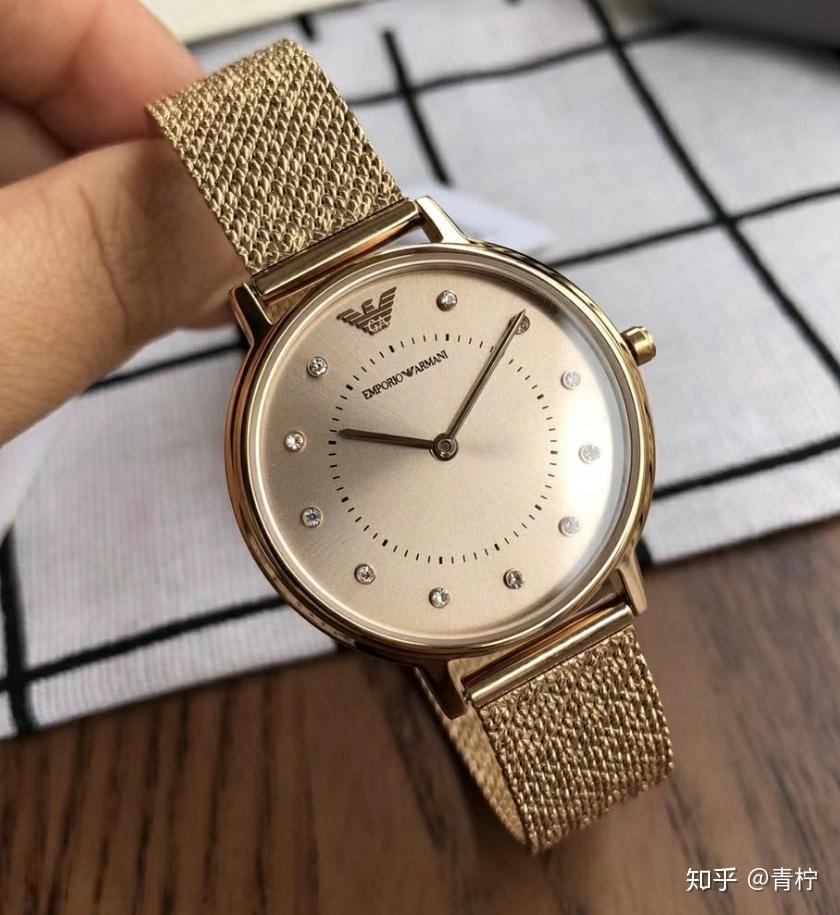 给大家种草一款温柔小姐姐喜欢的手表阿玛尼ar11129