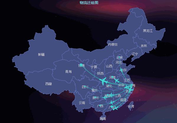 可视化图表教程业务数据地图的绘制