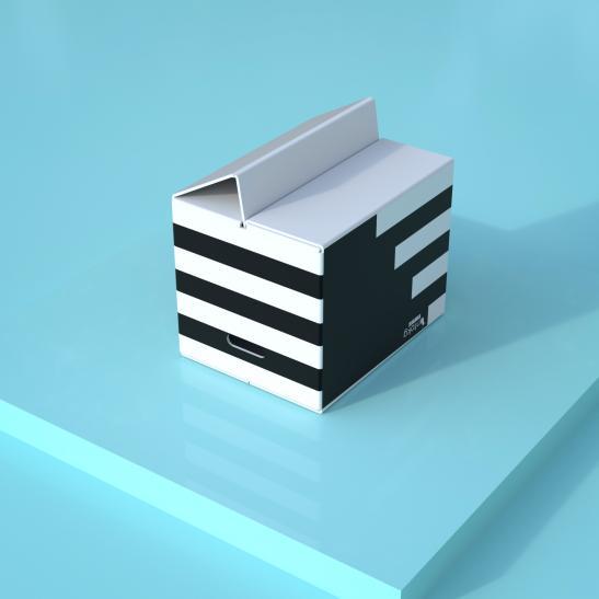 3,零胶带自锁包装纸盒,好看又环保