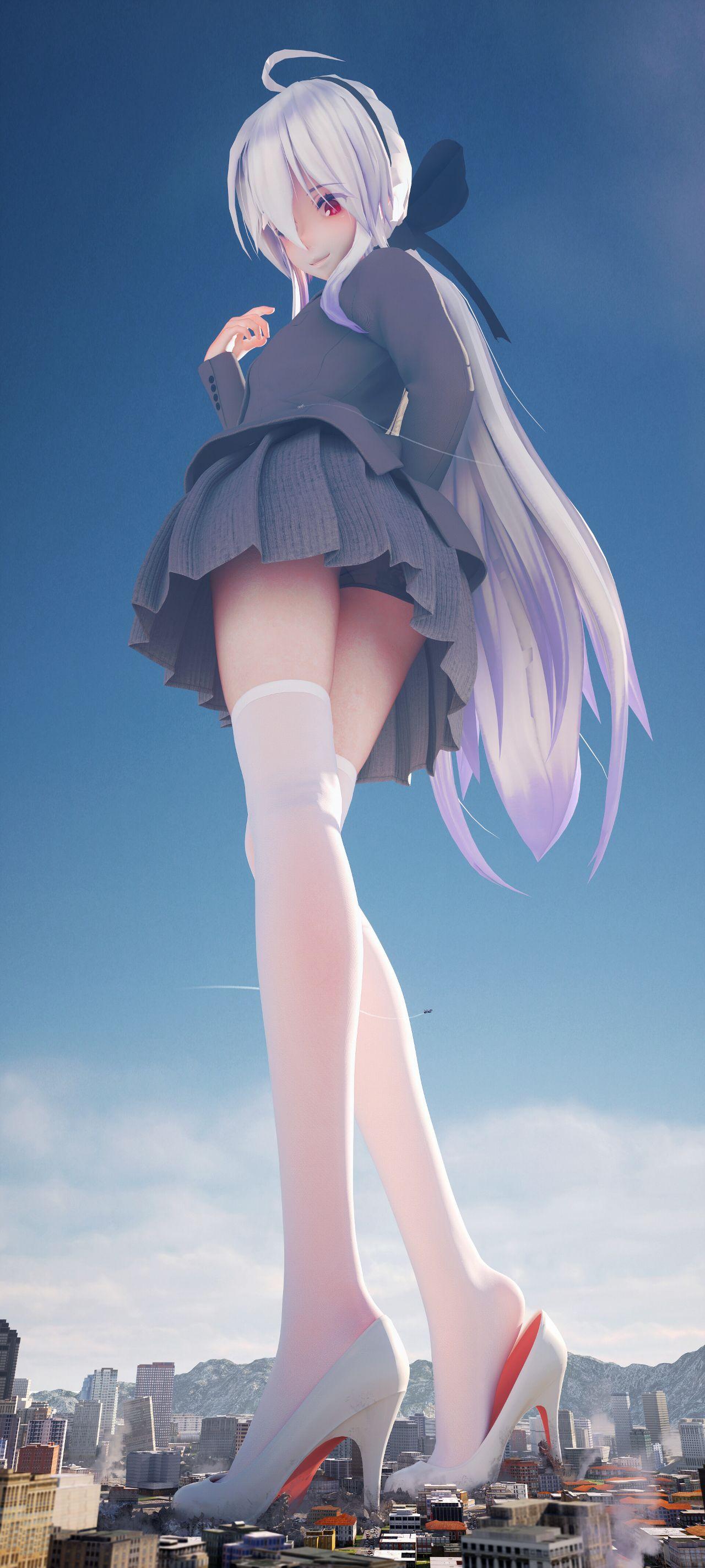 二次元 白毛 图片? - 知乎