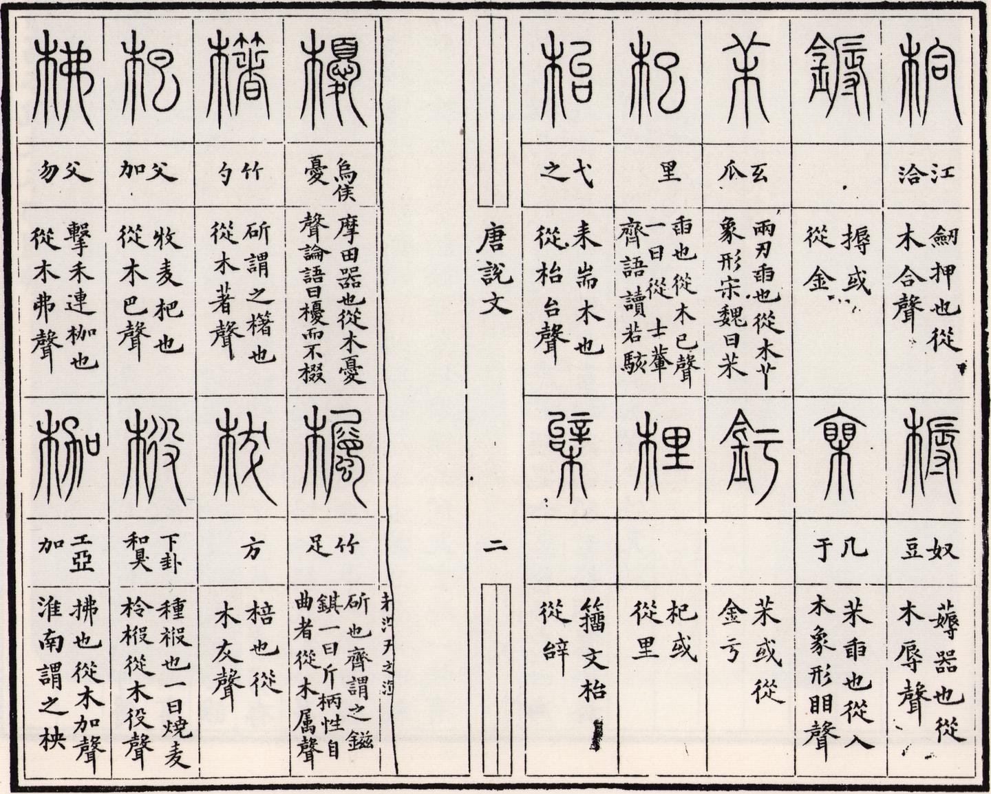 逸书】唐写本《說文解字·木部》残卷- 知乎