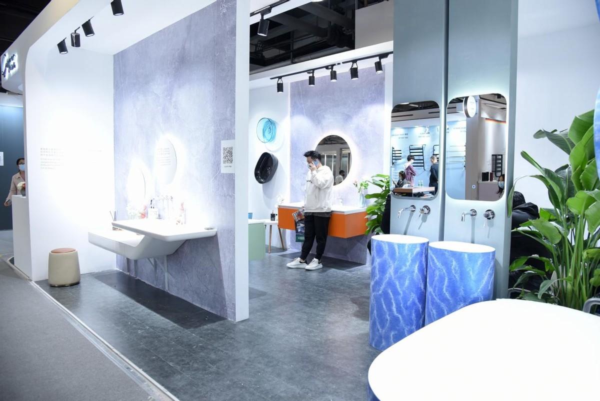 直击2021广州设计周创品高卫浴展会大放异彩演绎别样卫浴新美学