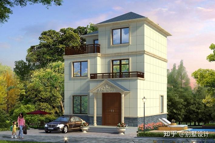 优品乡镇道路旁宅基地不大建这样的别墅最好