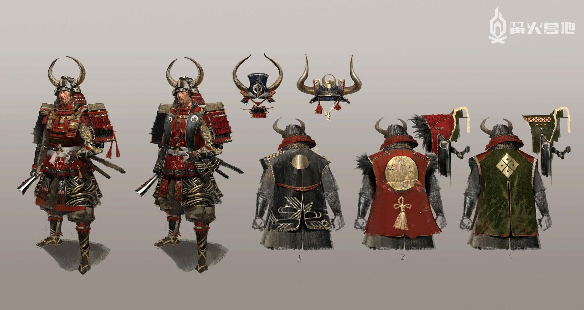 对马岛之魂艺术设定图鉴赏