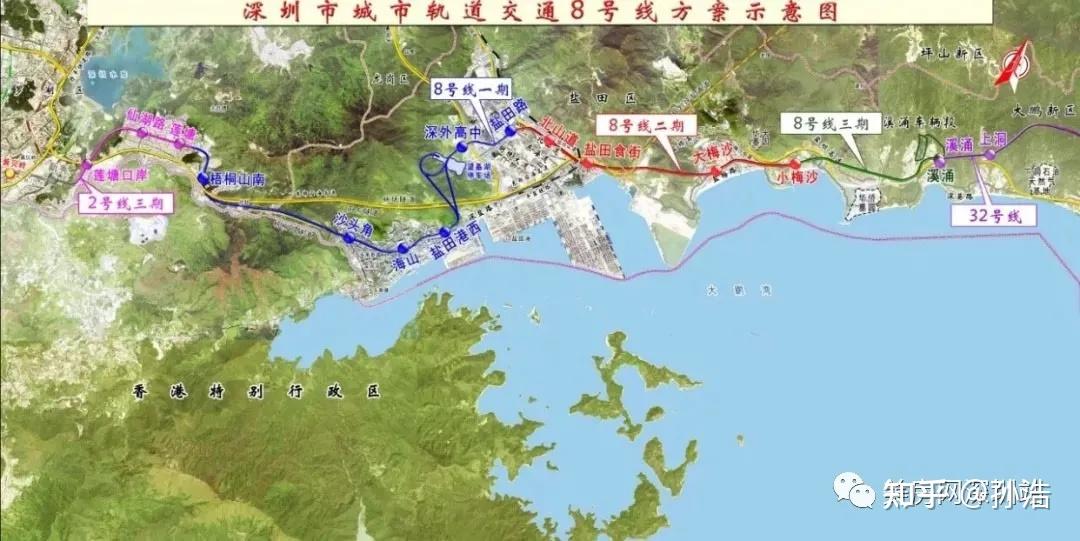 深圳详细地铁线路图(1-33号线),附高铁与城际线路图,持续更新 - 知乎