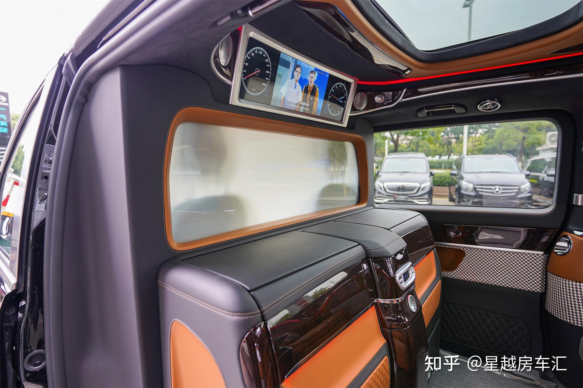 奔驰全隔断4座商务车，内舱奢华舒适，这才是真正的头等舱！ - 知乎
