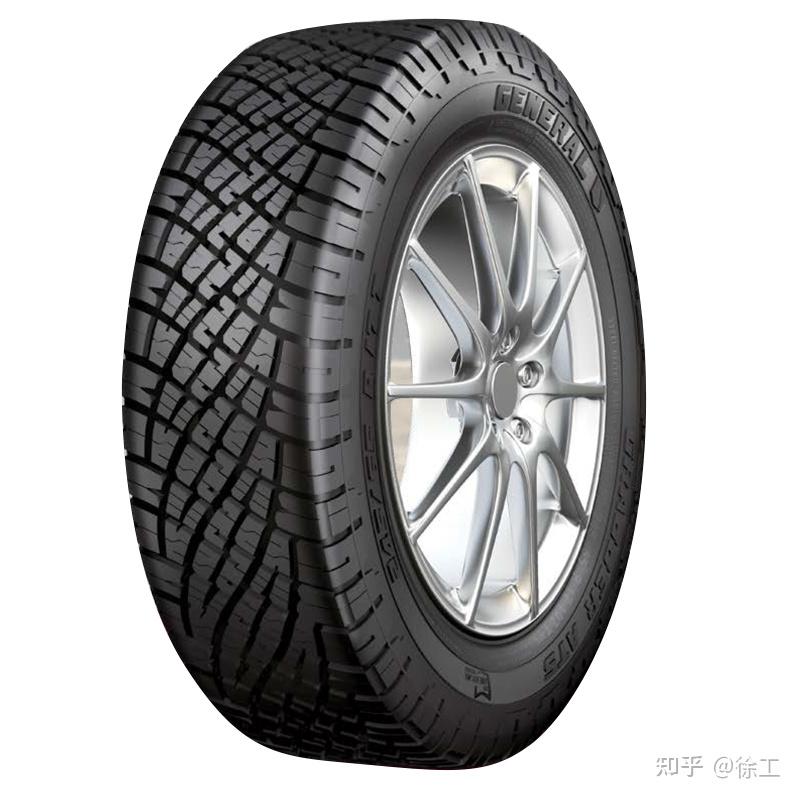 马牌将军25550r20at越野胎去草原隔壁去沙漠