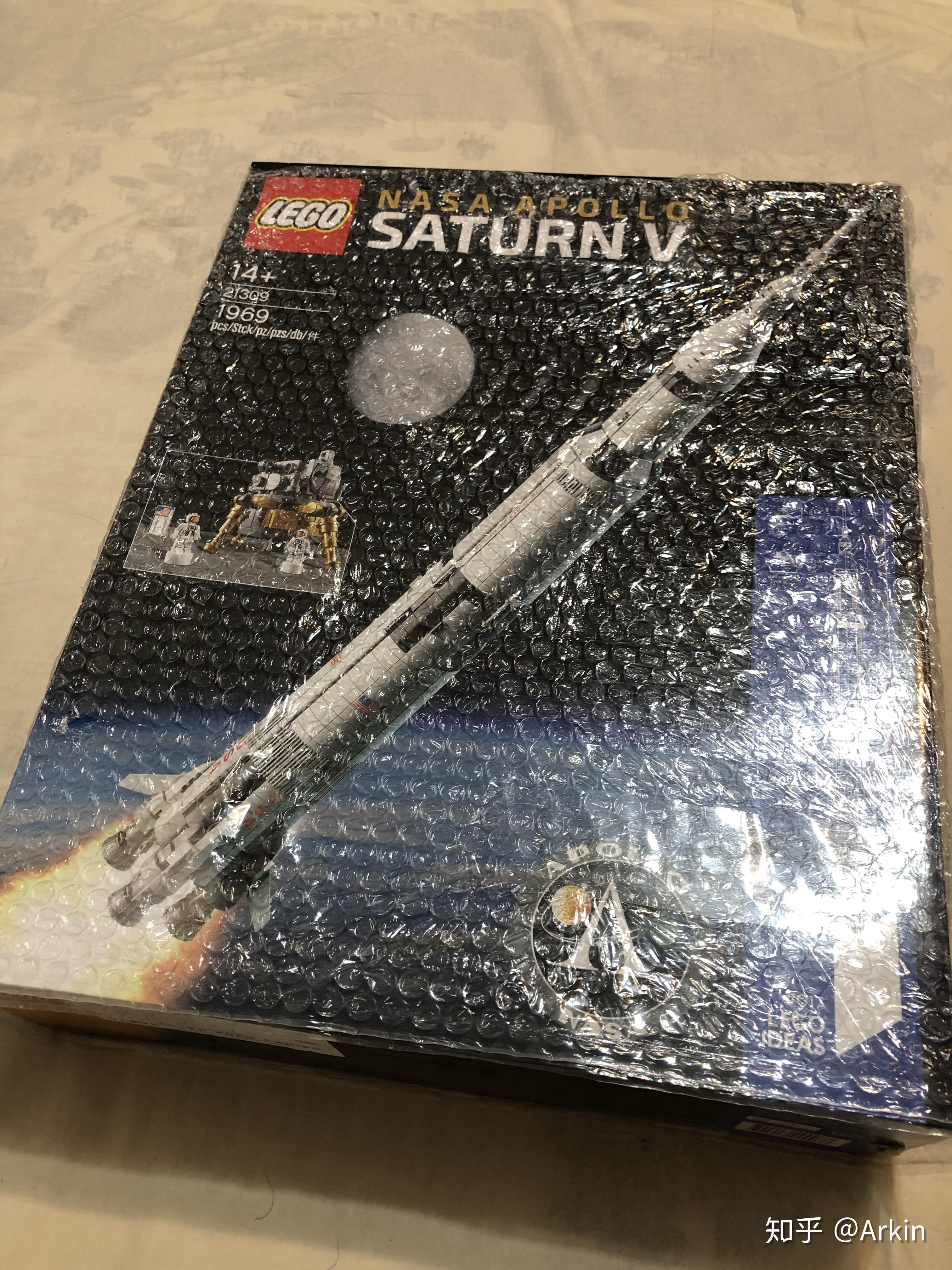 乐高apollo saturn-v 阿波罗土星五号组成记