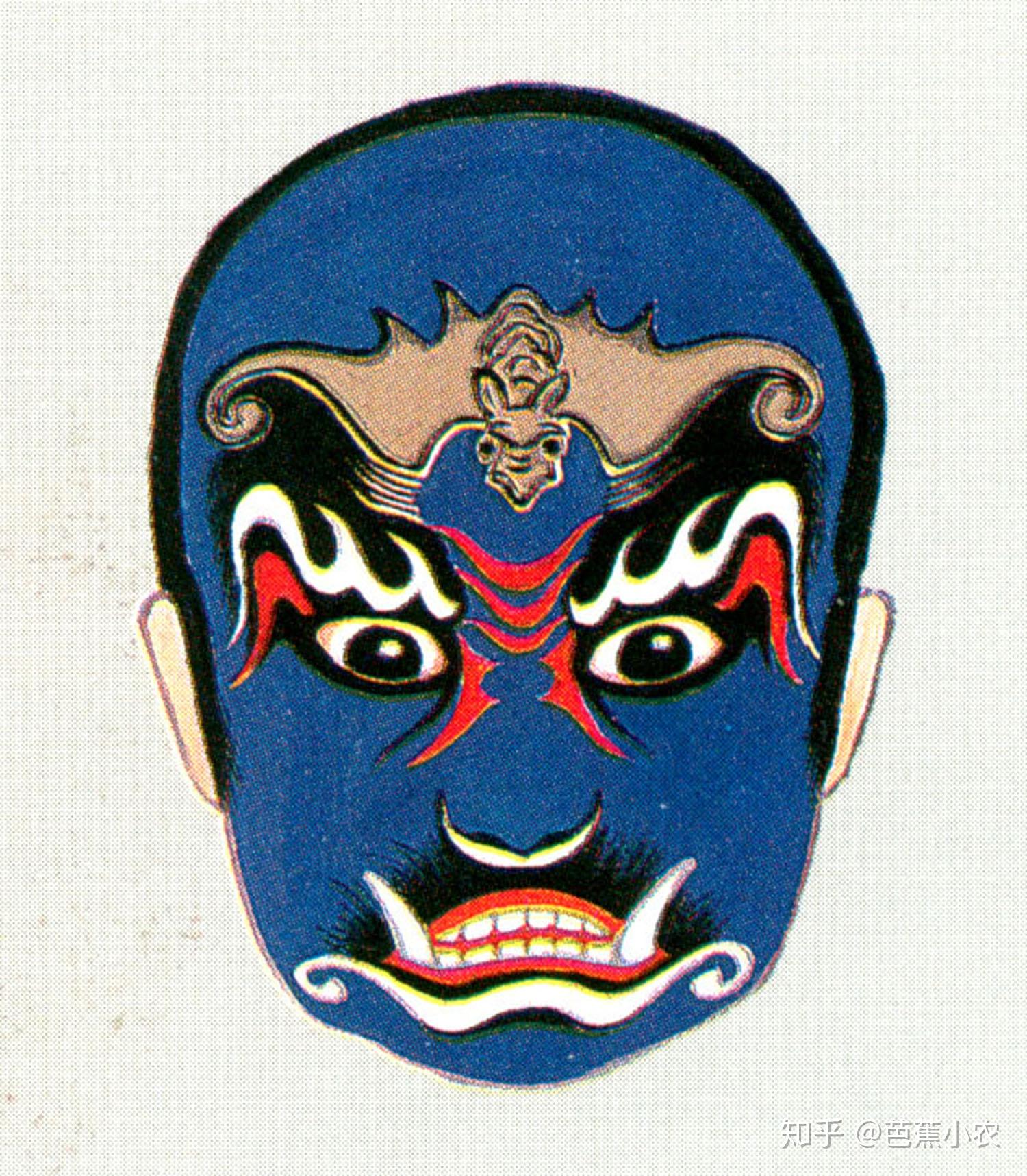 川剧中代表青色脸谱的人物有哪些