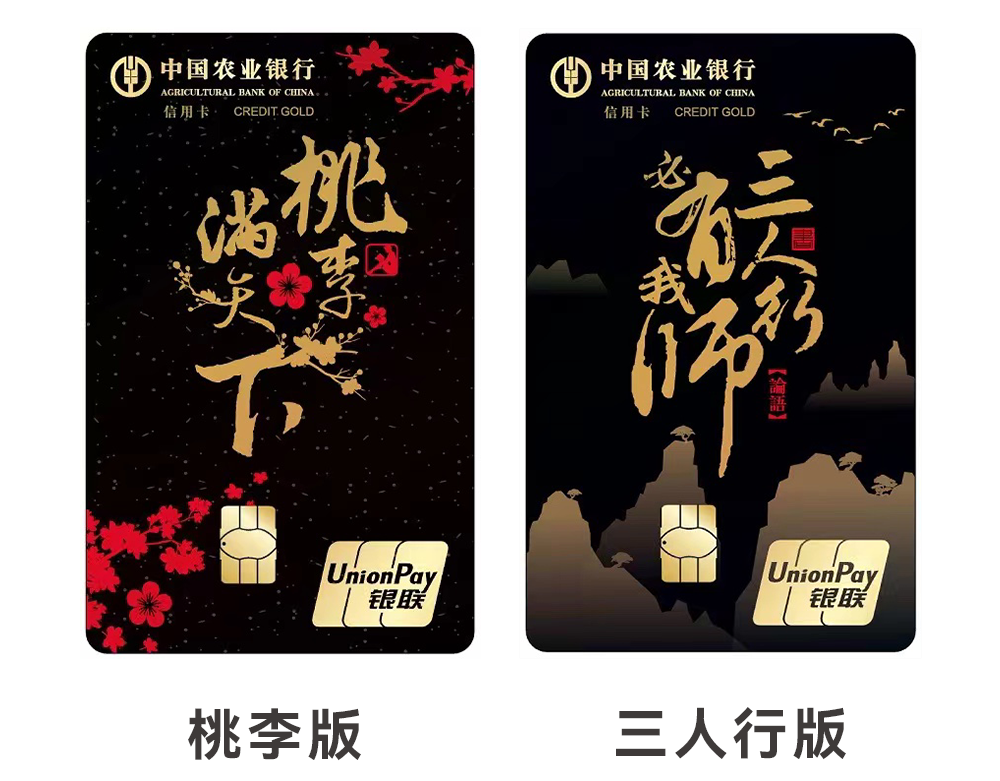 03 农业银行尊师信用卡