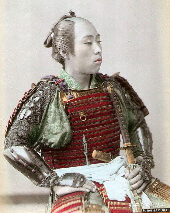 真实的日本武士照片你见过吗?个头不高,眼神却很犀利 - 知乎
