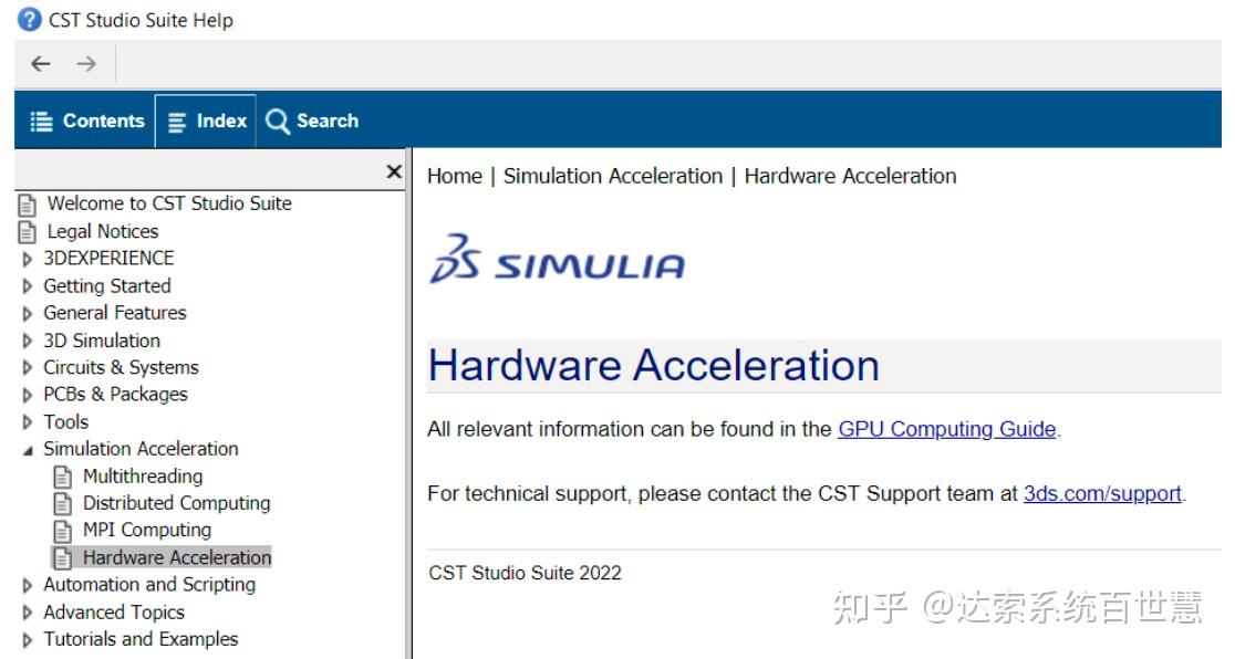 CST Studis GPU Cst studis gpu