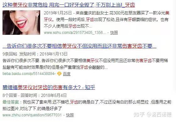 深扒美牙仪，教你告别智商税- 知乎