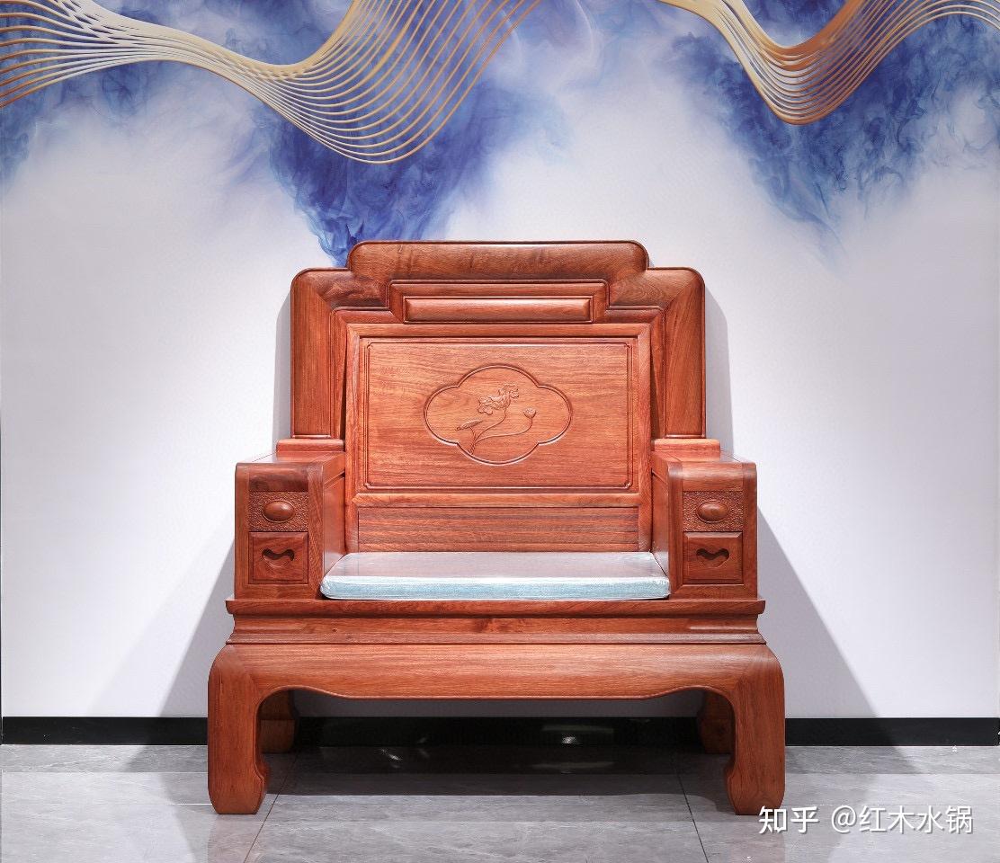 大果紫檀·天姿国色沙发