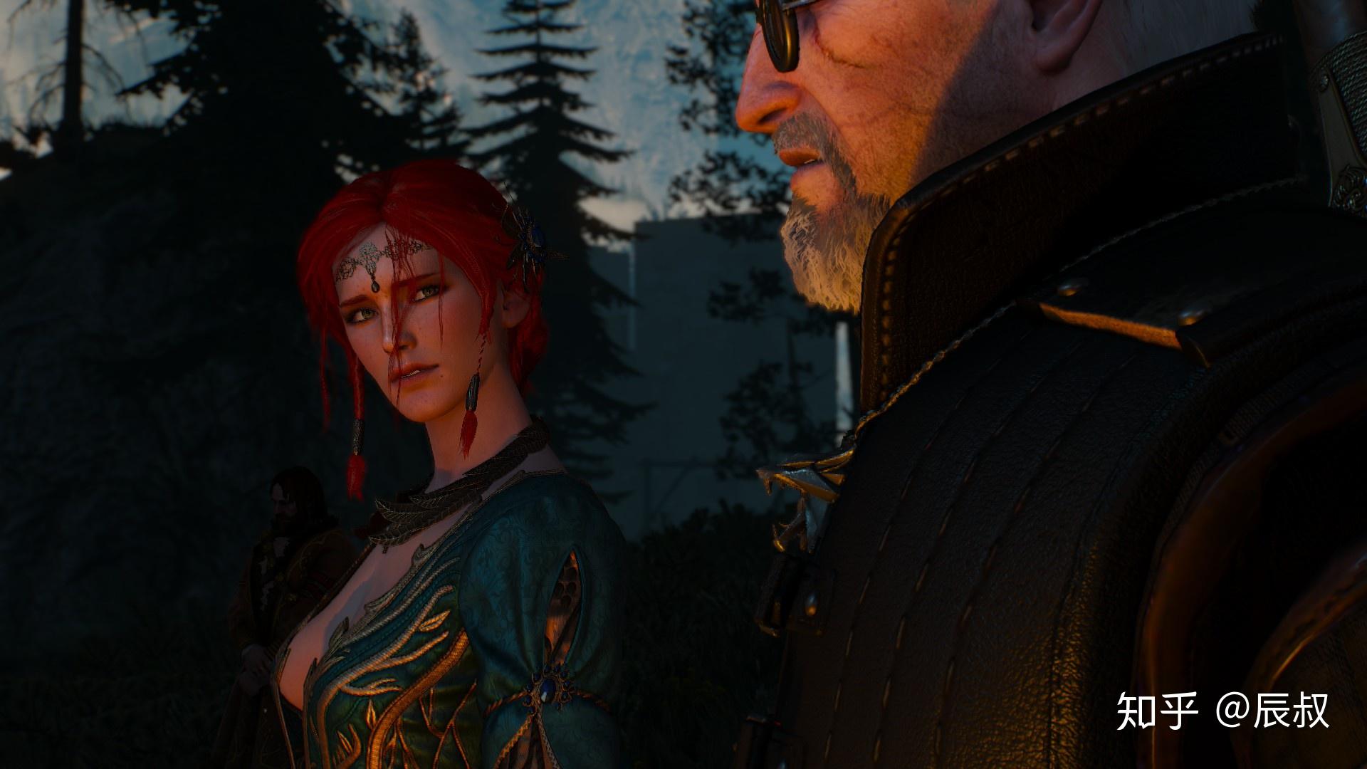 你玩巫师3最后是选了叶奈法还是特莉丝
