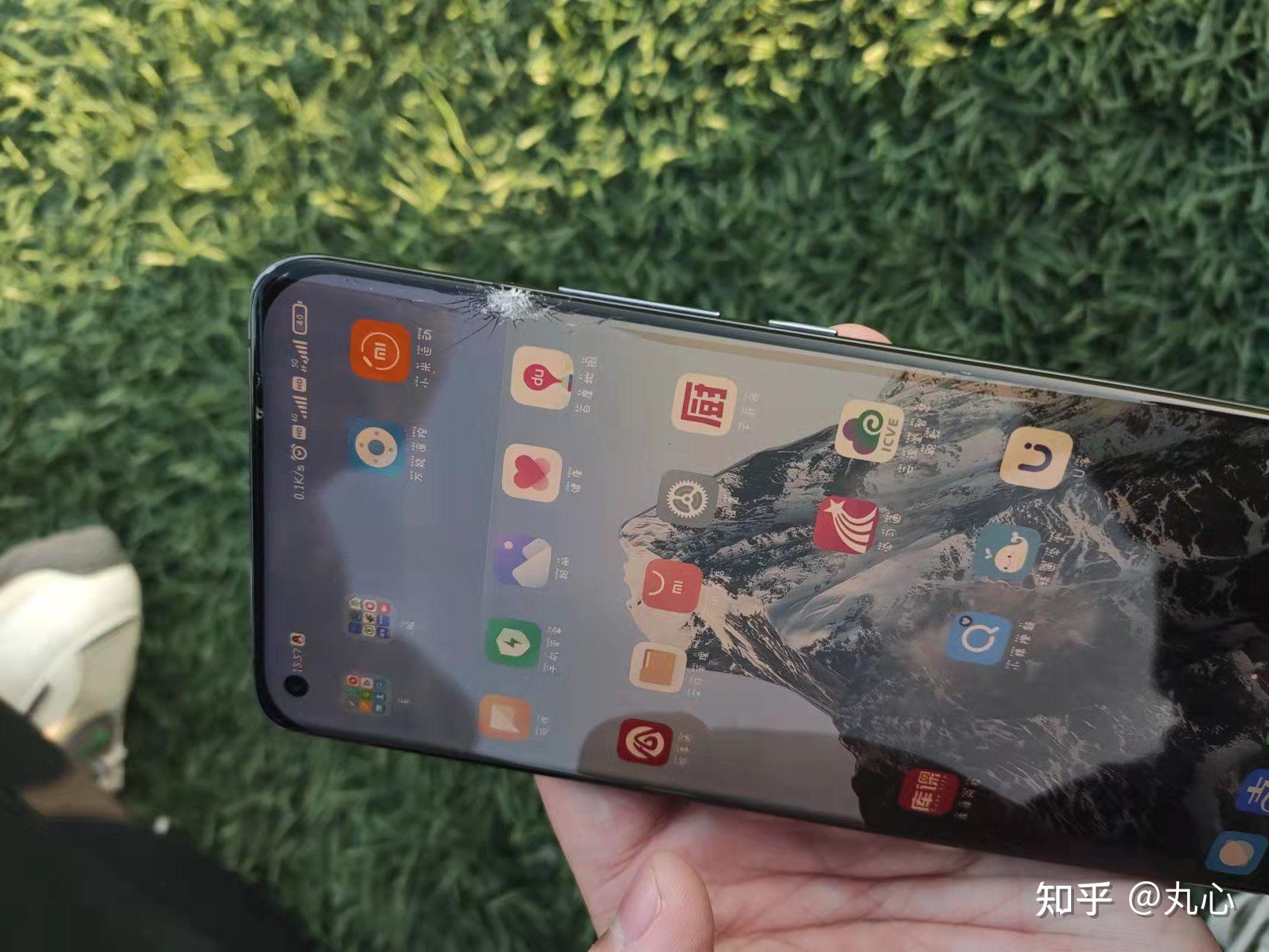 小米11的屏幕摔碎是一种什么体验? - 知乎