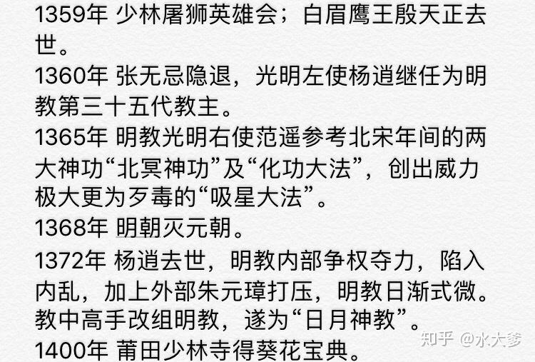 金庸小說筆下的明教和日月神教有什麼關係? - 知乎