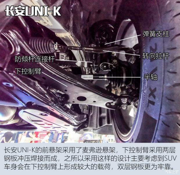 一步一脚印中型suv长安unik底盘解析