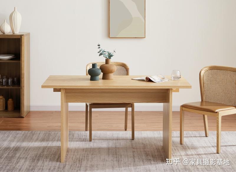 家具摄影电商拍摄餐桌场景拍摄图