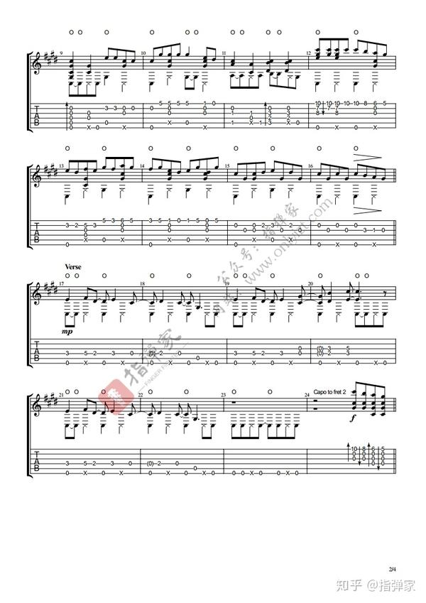 附谱 燃 My War进击的巨人第4季 最终季 Op 进击的巨人主题曲吉他谱 德涵网