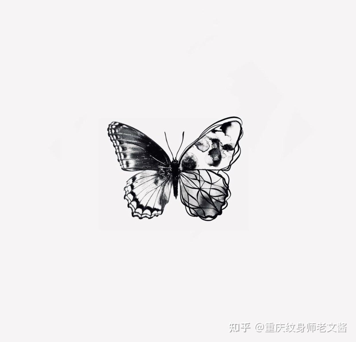 蝴蝶纹身分享