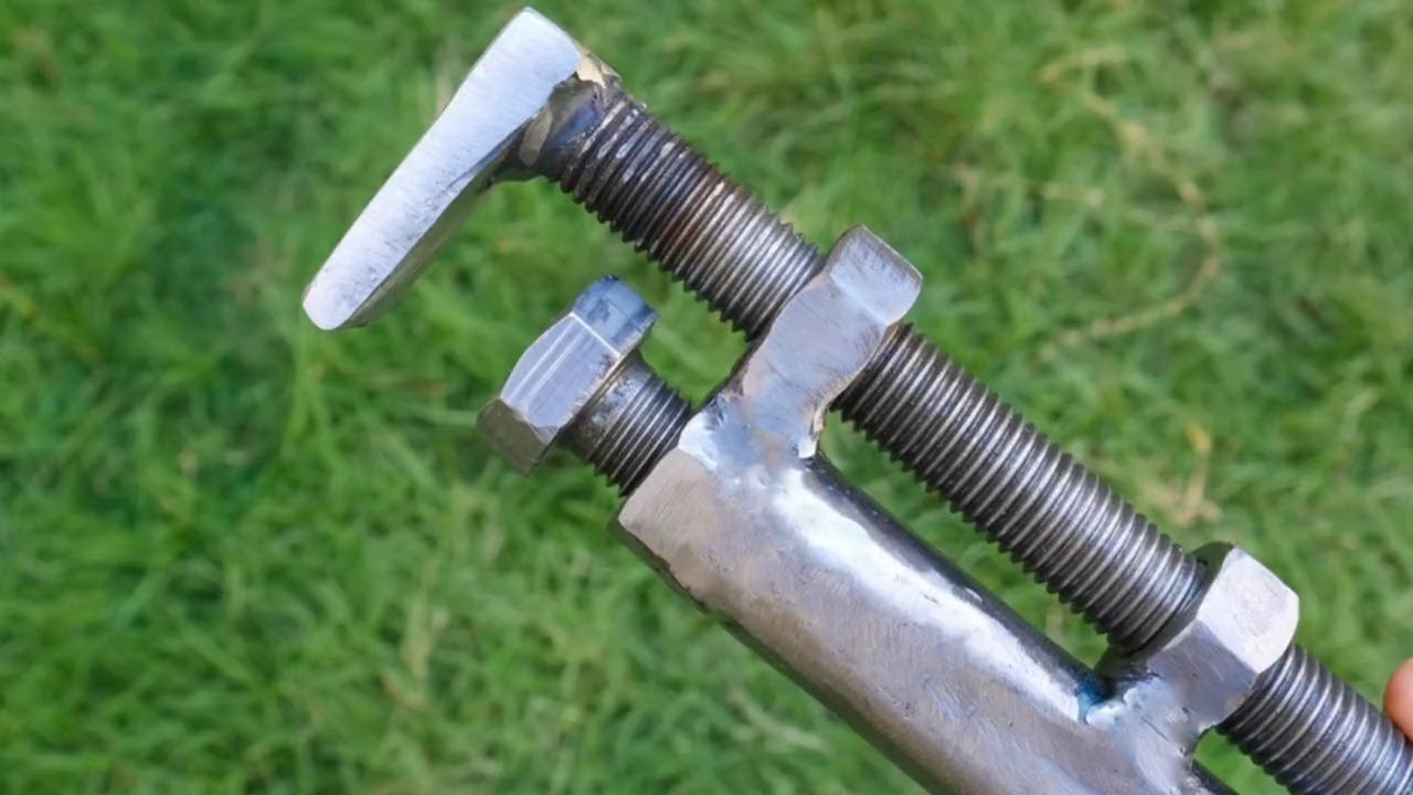 自制管钳扳手有了它以后水管漏水再也不怕了