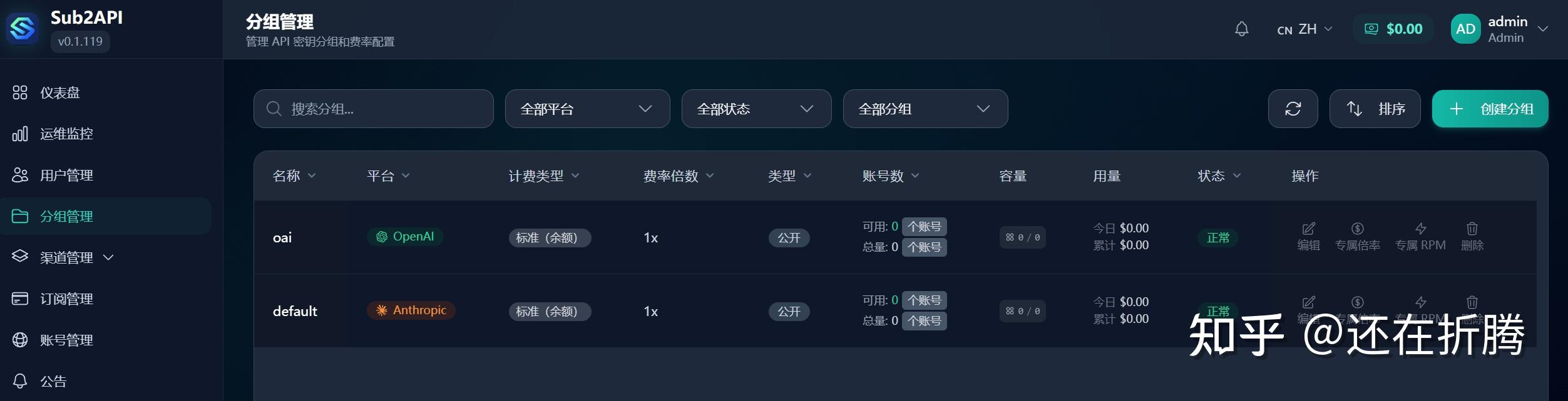 Api Saba2 Sub2API 部署与账号导入教程:把订阅账号统一转换成 API Key - 知乎
