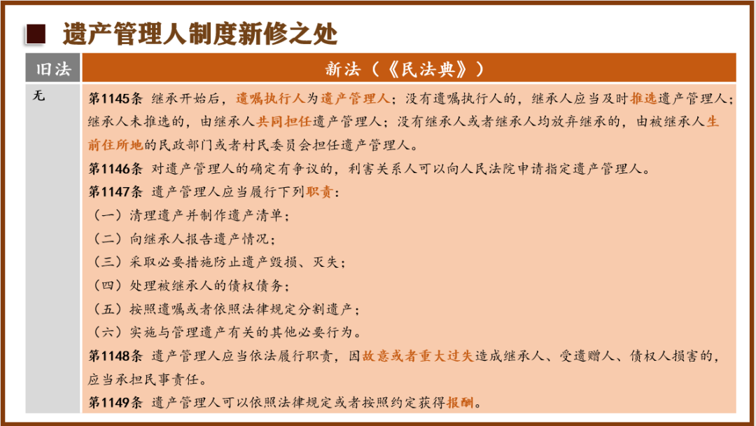 七,遗产管理人制度