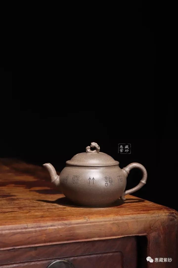 惠藏紫砂 | 【听雨】名家李涵鸣,紫砂壶的自然之趣