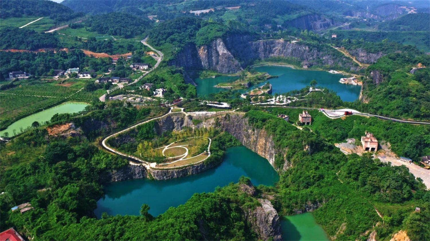 铜锣山景区图片