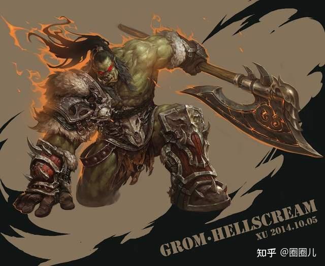 炉石传说佣兵战纪战士狂喜传说级佣兵格罗玛什免费送