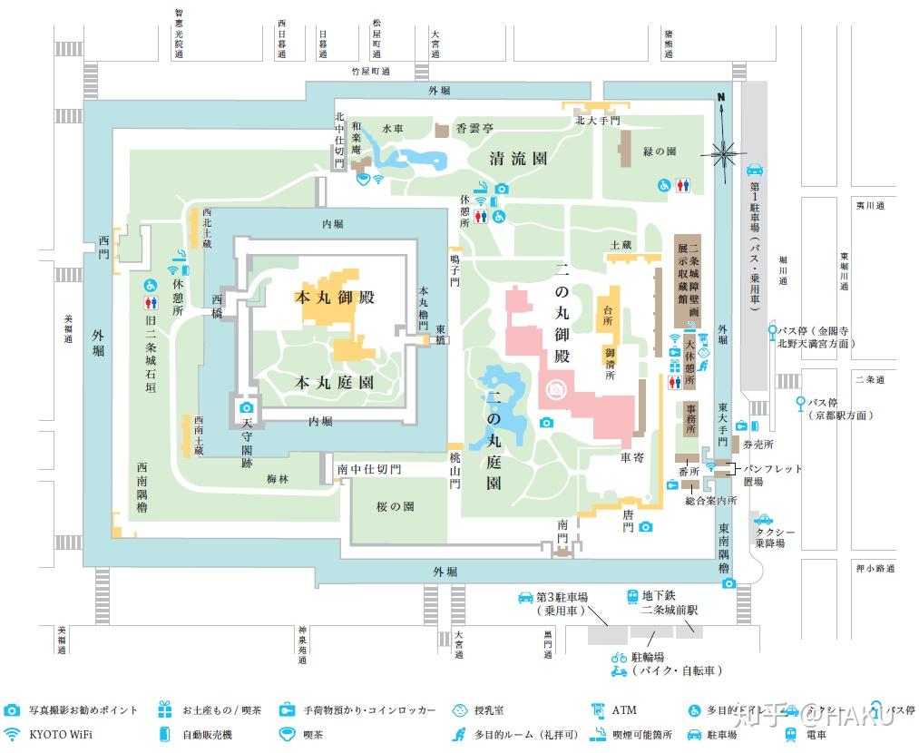 日本平城京平面图图片