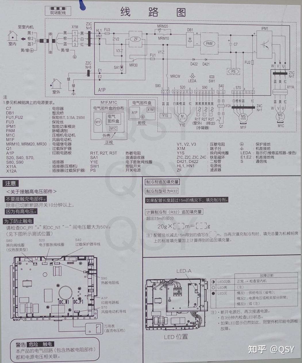 拆空调268丨大金帕缔能一二级对比拆机传说中的最强3匹柜机