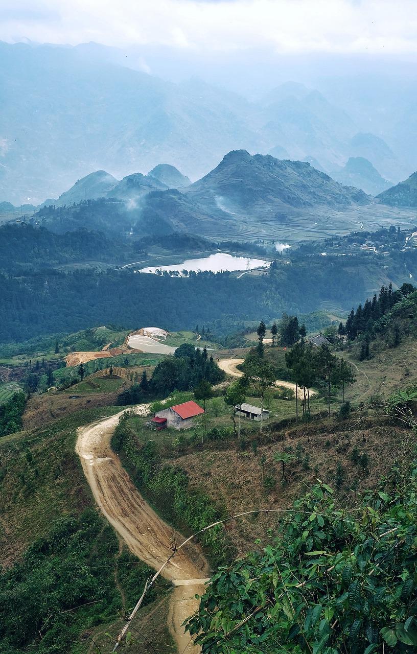 河畔垂柳烟波间