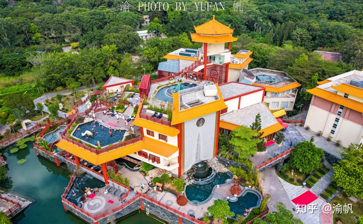 東山湖溫泉的邊上是一座五星級的東山湖豪生溫泉度假酒店,皆由海外