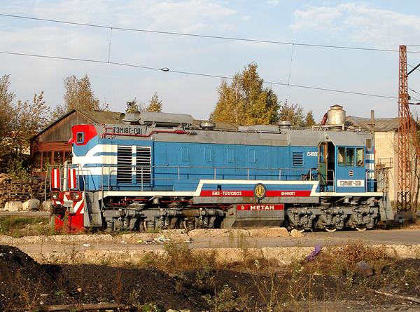 【科普】以液化天然气为燃料的俄罗斯铁路tem19型天然气内燃机车