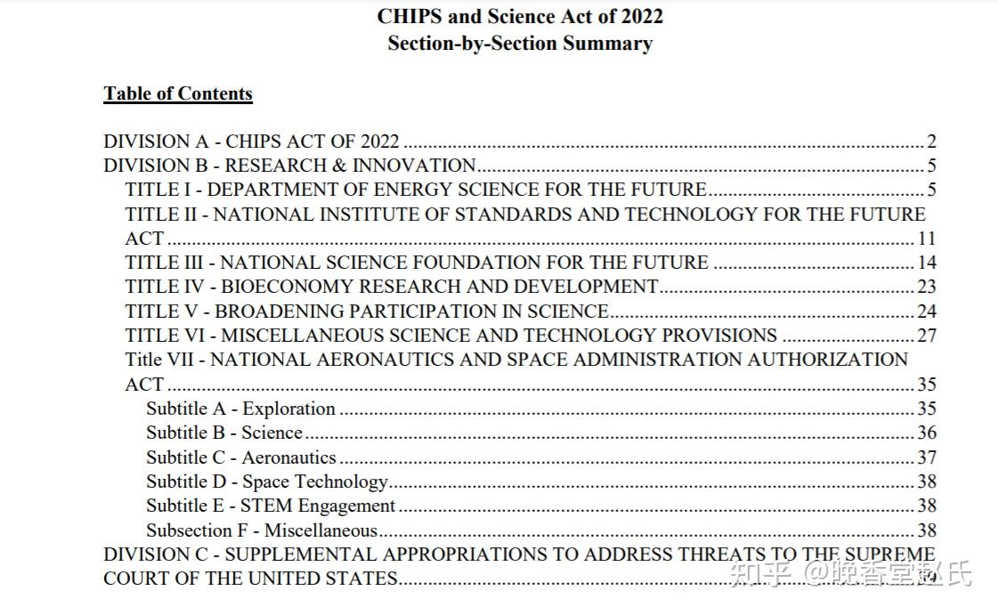  2022 the chips and science act of 2022 