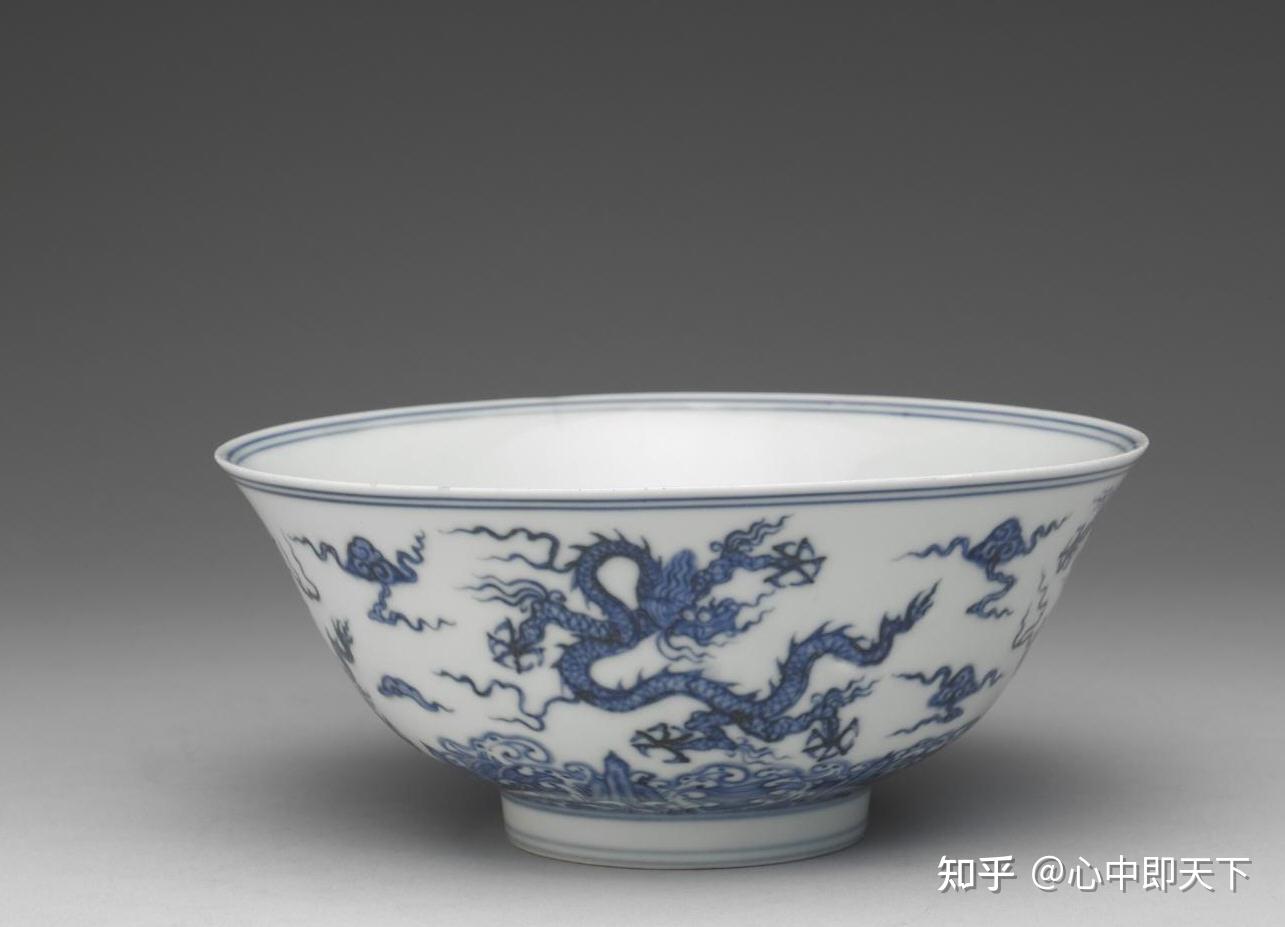 明成化青花五龙纹碗 - 知乎