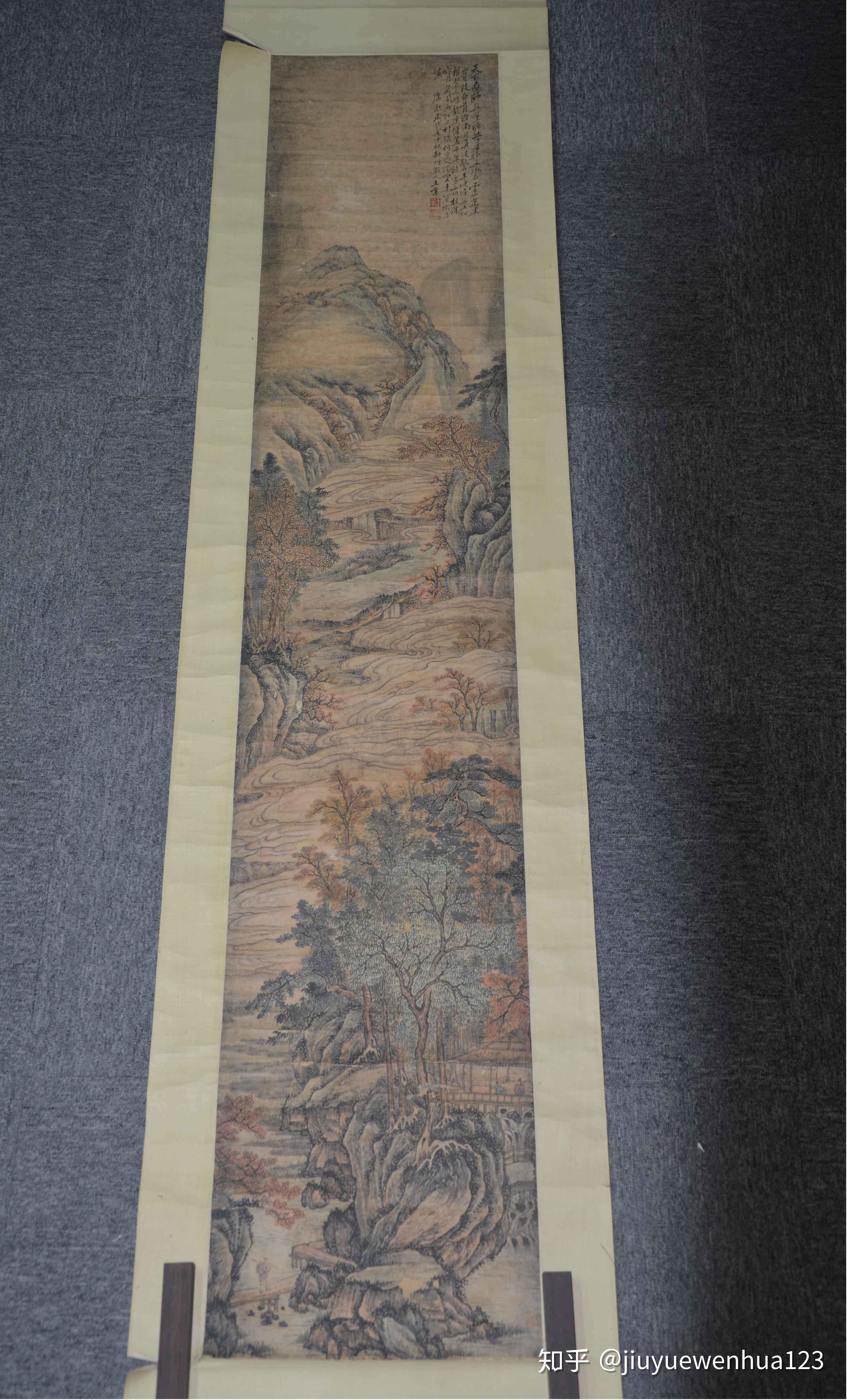 乙末(1715年)作山水画长卷--玖玥文化 - 知乎