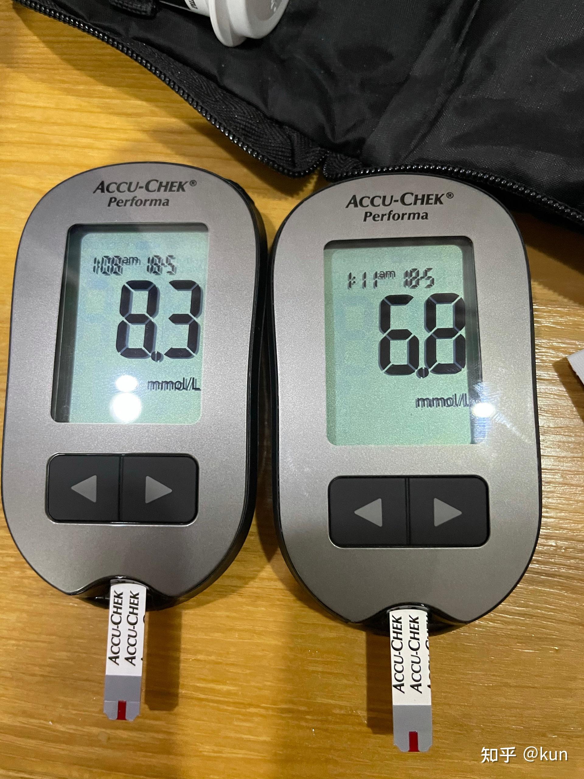 罗氏血糖仪数值相差那么大的吗