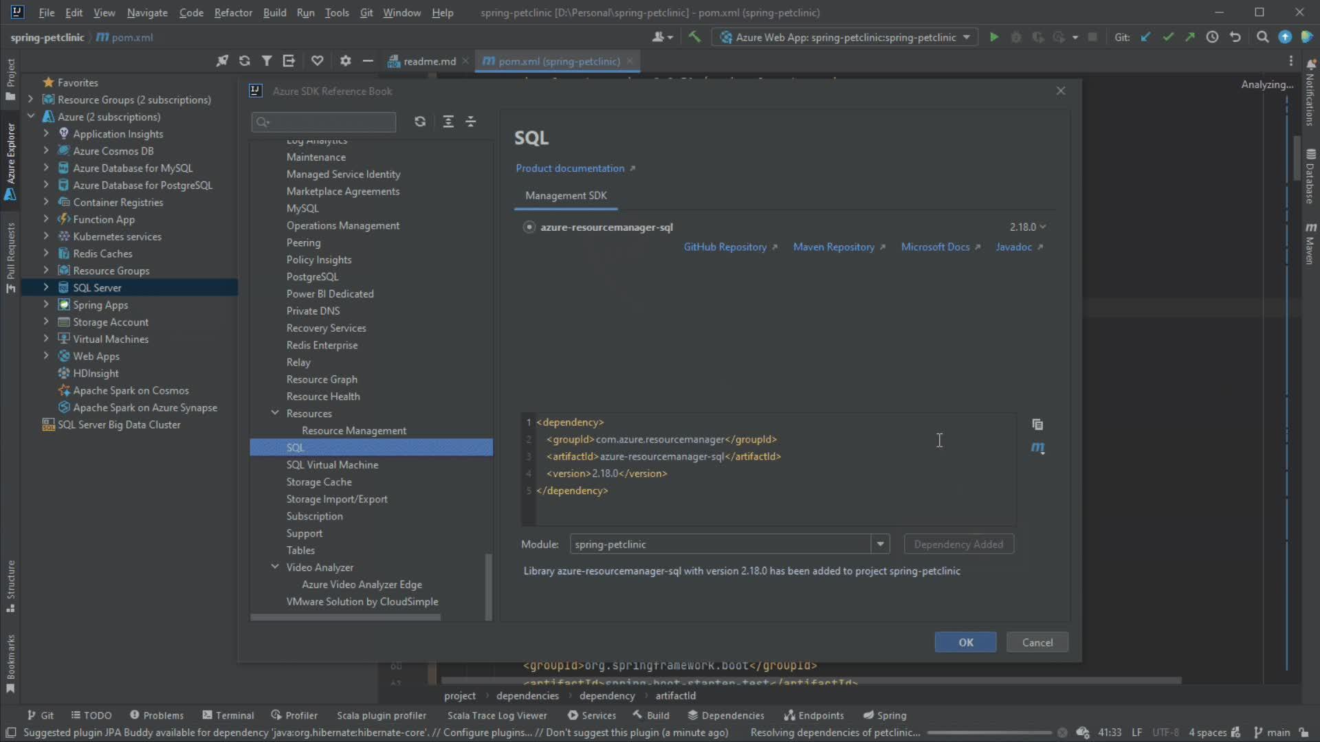 Java on Azure Tooling 9月更新｜Azure Cosmos DB 支持、Azure 虚拟机增强管理以及依赖库优化 - 知乎