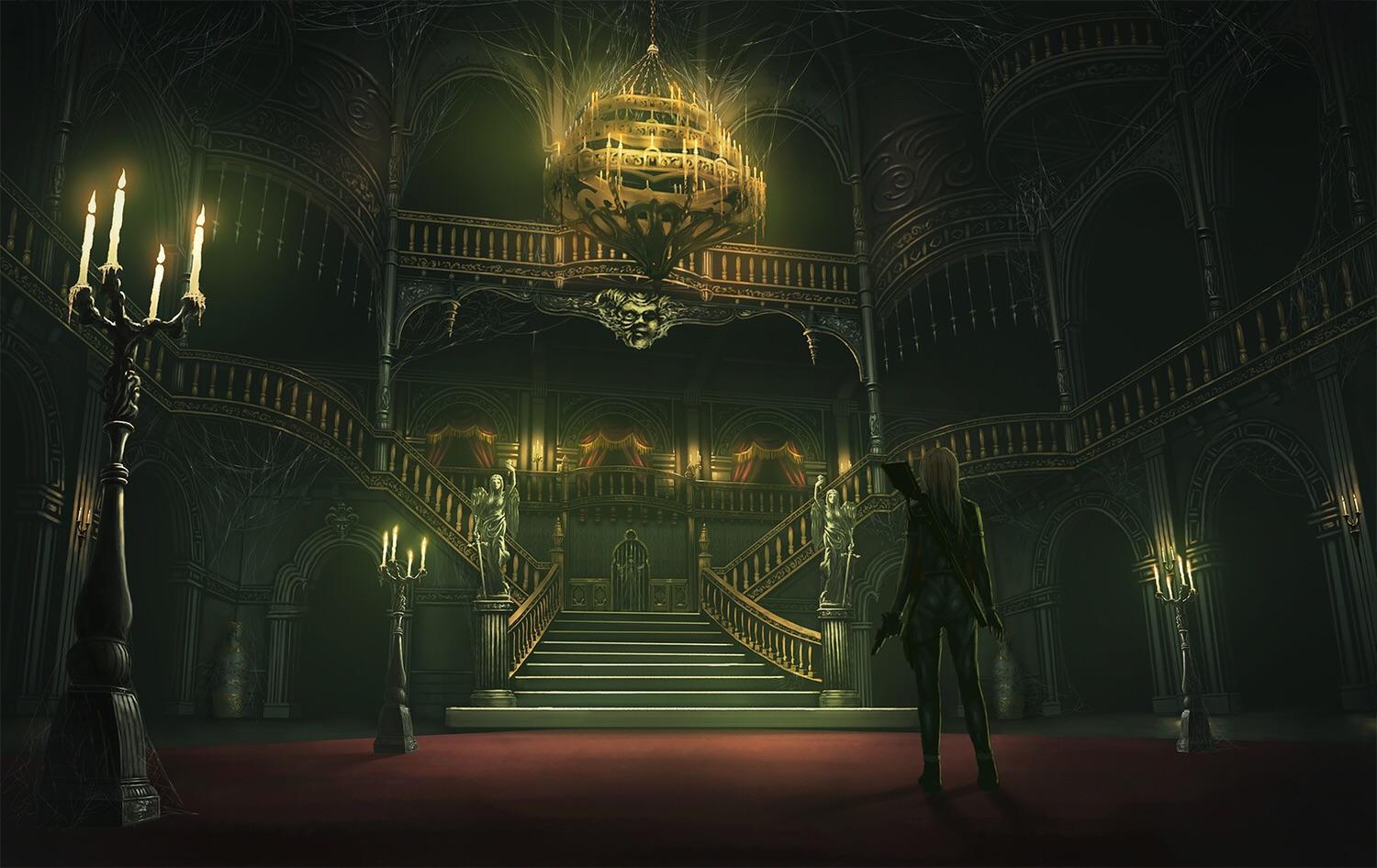 你有哪些好看的暗色调动漫壁纸