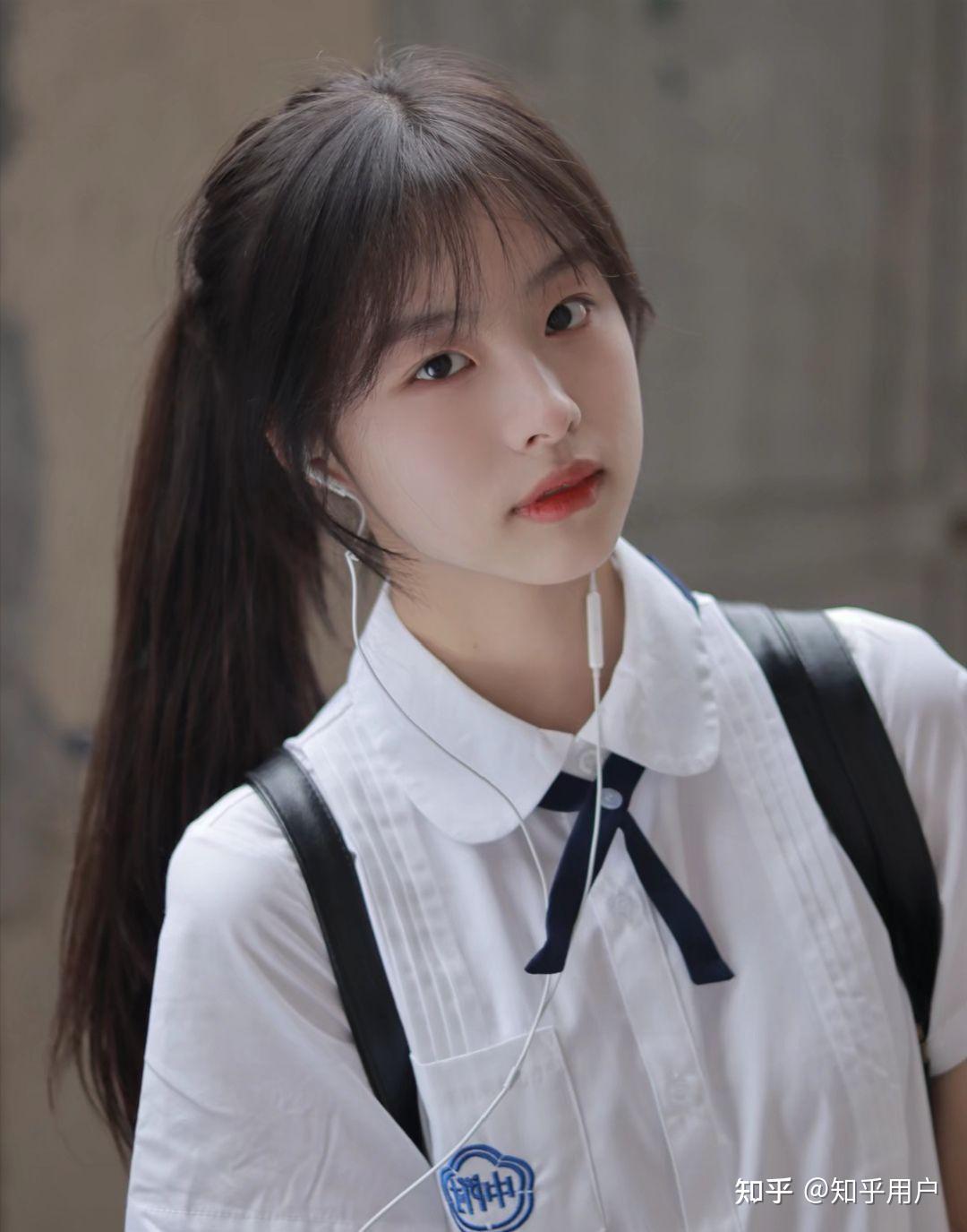 你见过高中最好看的女生长什么样? - 知乎